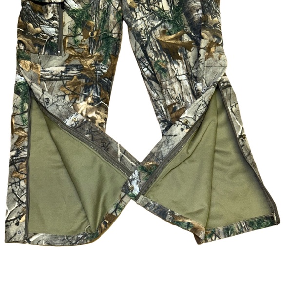 MidwayUSA Men's discontinued Hunter's Creek Bibs Realtree EDGE size Large✨ - Picture 7 of 11